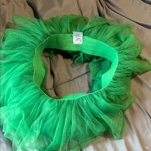 Vibrant Green Tulle Skirt